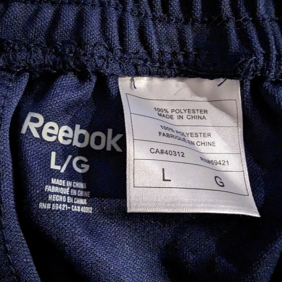REEBOK shorts, navy youth size Medium or Large - Picture 7 of 9